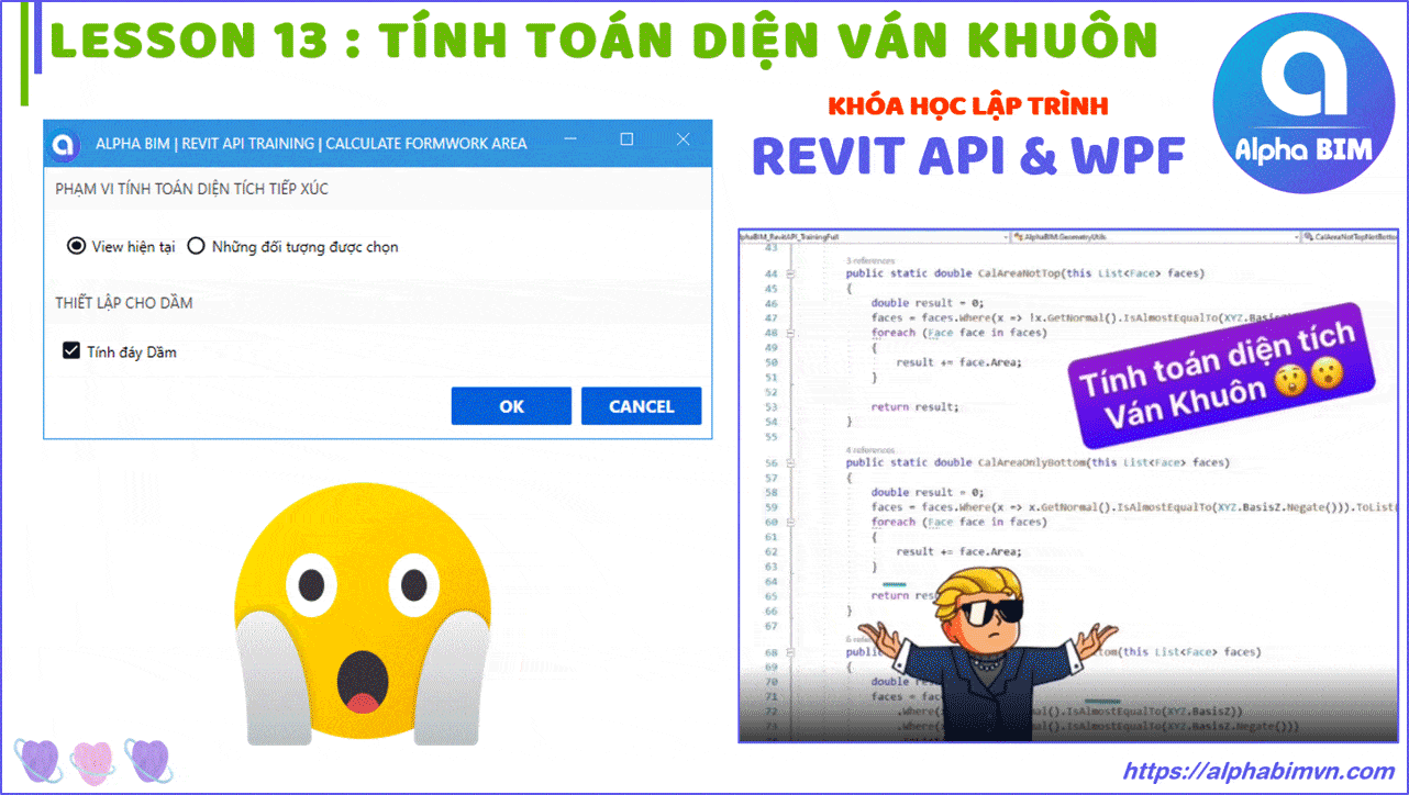 Khóa học Revit API WPF C#