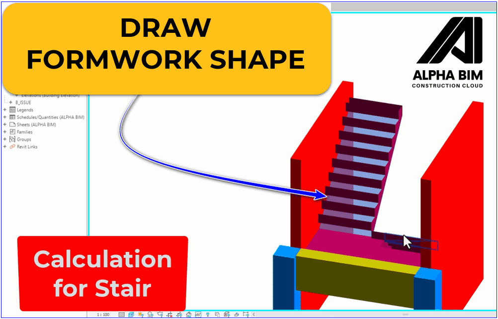Draw Formwork Area